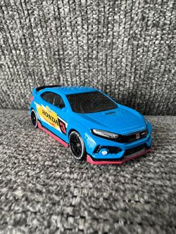 Hot Wheels Blue Custom ‘18 Honda Civic Type R – Brand New | Then and Now
