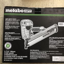 Metabo HPT  3-1/2”  Strip Nailer 