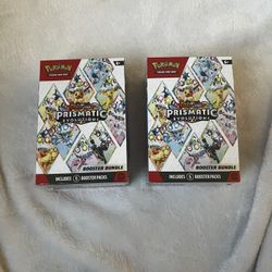 Scarlet & Violet Prismatic Evolution Booster Bundle 