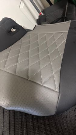 Custom leatherette seat covers 2013 Toyota Highlander