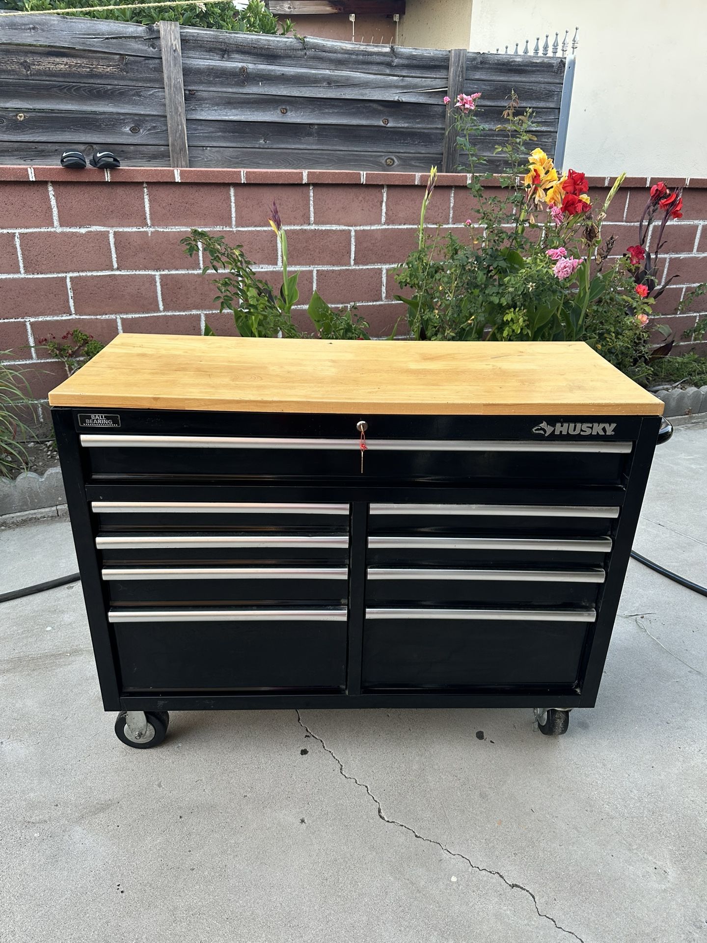 Workbench Tool Storage 46”Wx18”X36”H