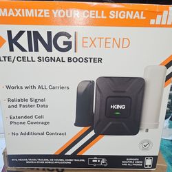 King KX1000 Extend Cell/LTE Signal Booster New in box