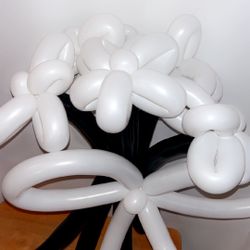 Balloons flowers