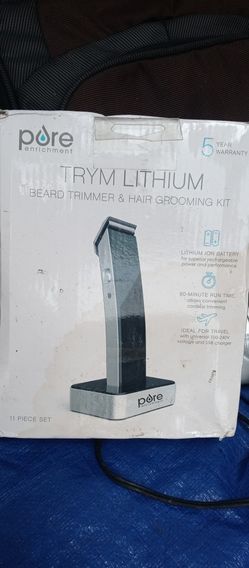 Pure Enrichment Trym Rechargeable Men's Electric Shaver 