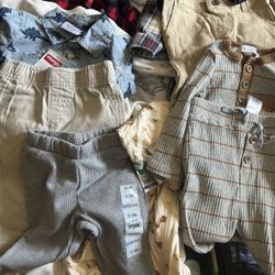 Baby boy clothes - new born to 6 months.
