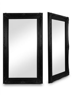 Black Floor Mirror 52” x 72”