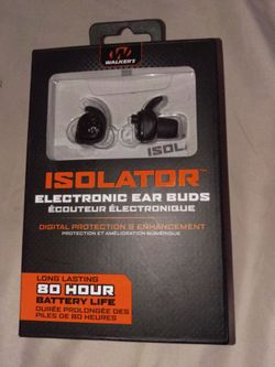 Walkers Isolator Electronic ear buds