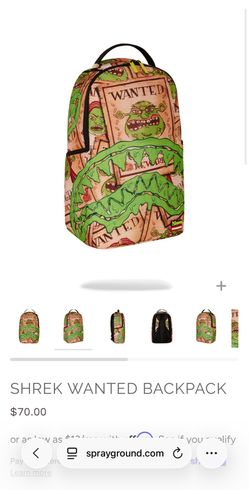 Spray ground backpack