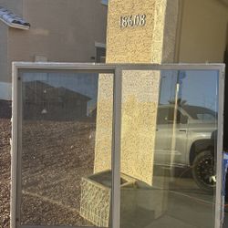 XO Window Almond 71”1/4 W X 59”1/4 H $120