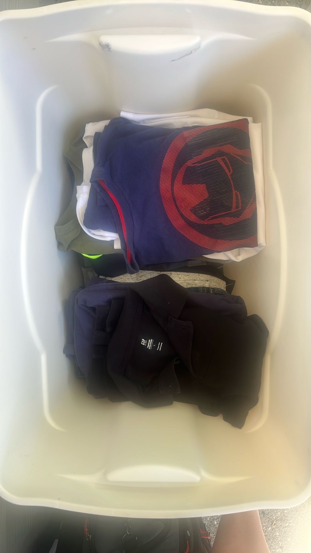 Boys size large clothes