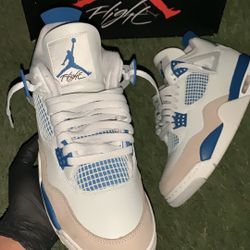 Military Blue 4s