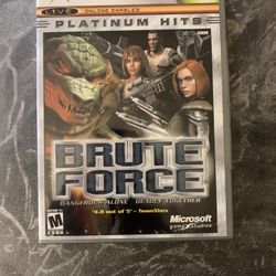 Brute Force Platinum Hits for Xbox Original