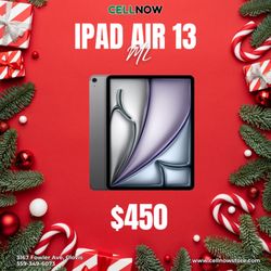 Christmas Sale! iPad Air 13” M2!