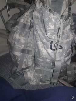 Modular Lightweight Load Equipment Carrier (Molle) backpack military