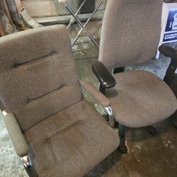 Office Chairs, Grey