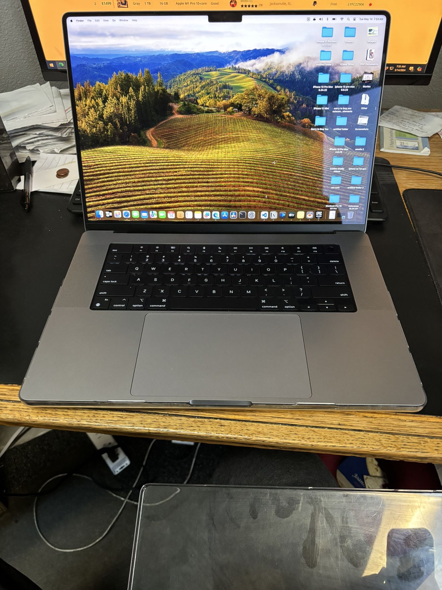 MacBook Pro 16” M1 Pro 