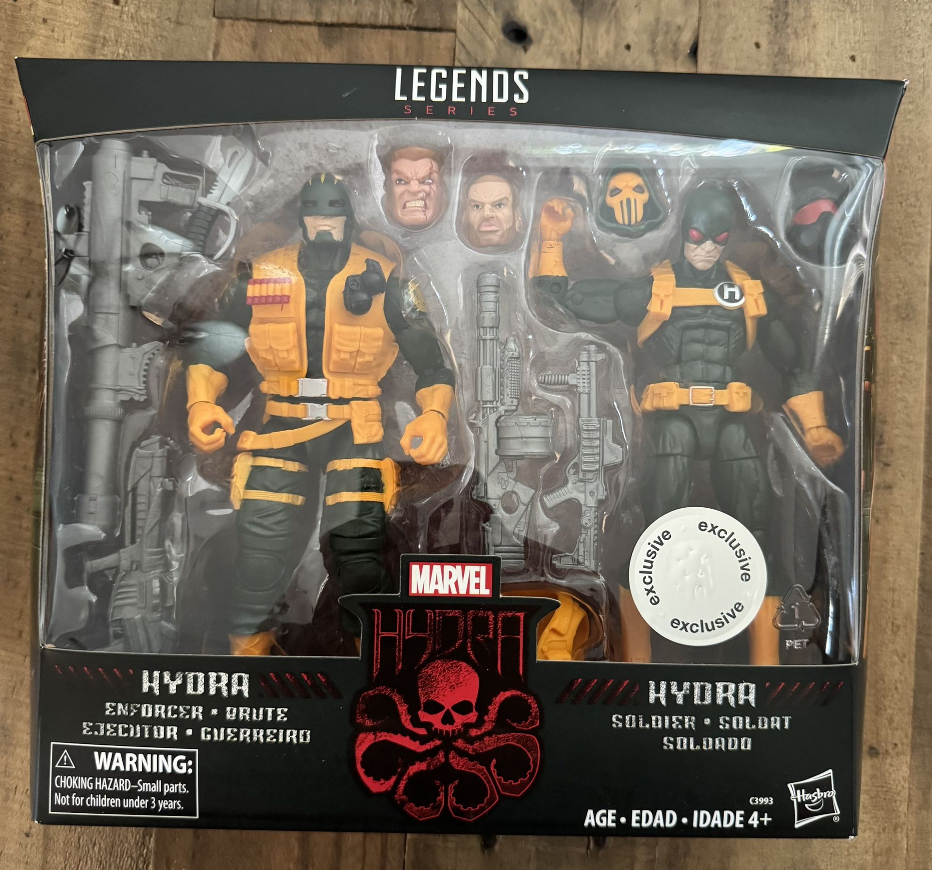 Marvel Legends HYDRA SOLDIERS ToysRus Exclusive Two Pack (if you See It, It’s Available)