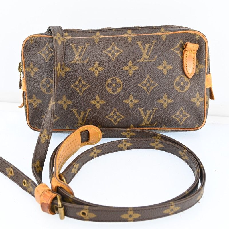 𝐋𝐨𝐮𝐢𝐬 𝐕𝐮𝐢𝐭𝐭𝐨𝐧 Monogram Marly Bandouliere Shoulder Cross Bag