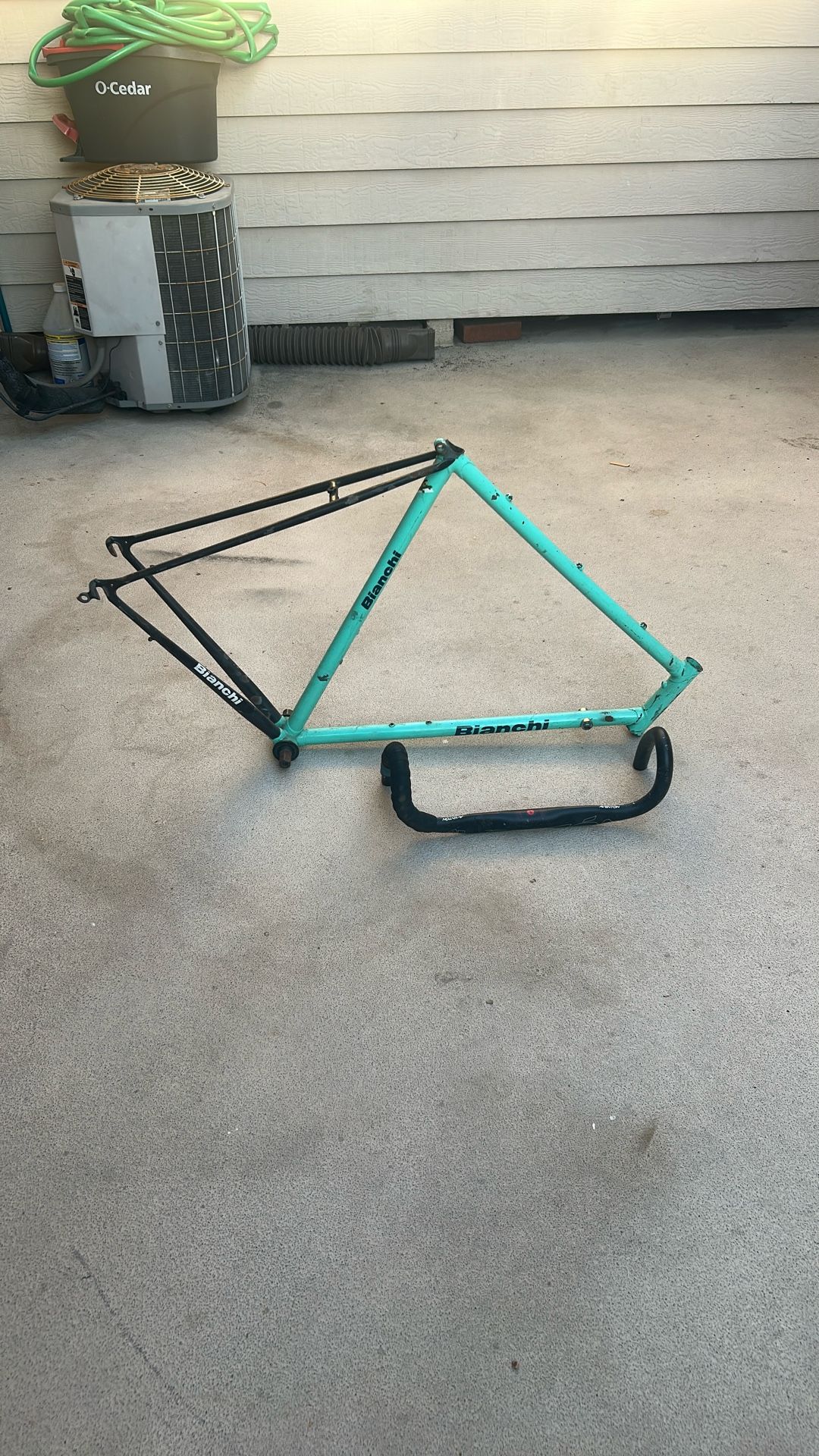 Bianchi Frame And Handlebar