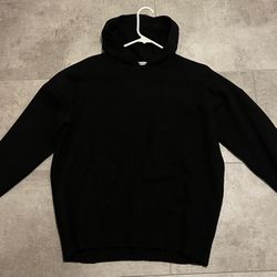 Zara Black Hoodie Medium Size 