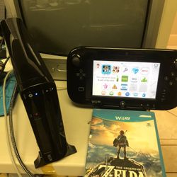 Wii U With Breath Of The Wild 