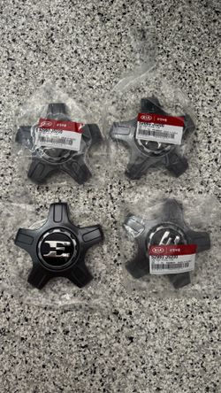 Genuine 4 Kia Stinger OEM "E" 18/19 Inch Wheel Center Caps