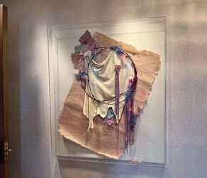 Custom, contemporary lucite , shadowbox art image