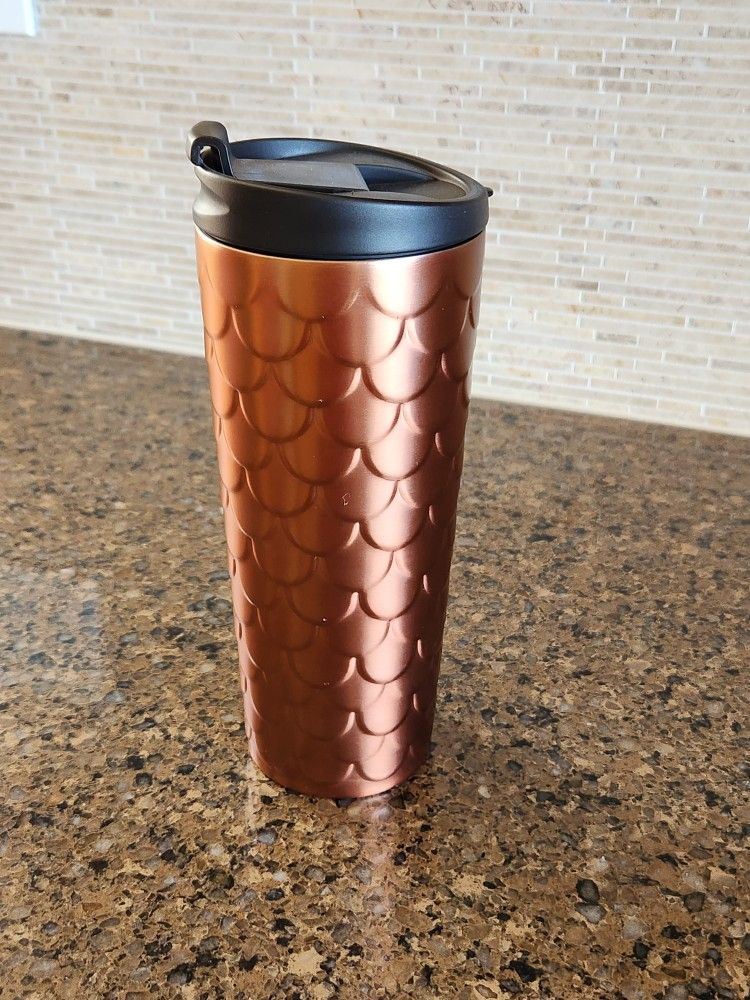 Starbucks Copper Scales Tumbler