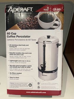 Coffee Percolator, Stainless Steel