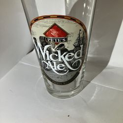 Vintage Pete’s Wicked Ale Pint Glass - 1990s Microbrew Collectible