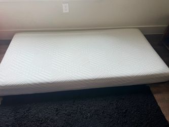 Twin size mattress memory foam 6” inches