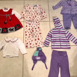 Beautiful Christmas  And winter Set For Baby Girl ( 24 Months )