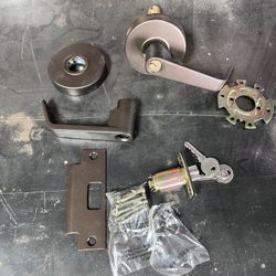 Commercial Door Lever Set Keyed/entry Function UL Fire Rated, ANSI 2, Atlas Collection 