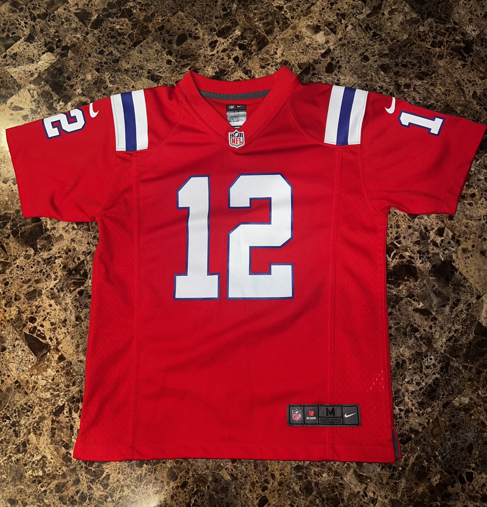 Tom Brady Patriots Jersey size YOUTH MEDIUM