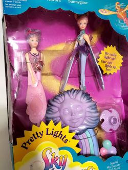 1996 IN BOX Skydancers Rare Aurora And Sunnyglow