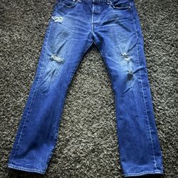 Blue Levi Jeans 36x32