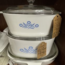 Corningware Blue Cornflower 