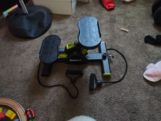 Pooboo Mini Stepper with Resistance Bands