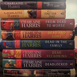 Lot Of Charlaine Harris Hardcover Sookie Stackhouse Books 