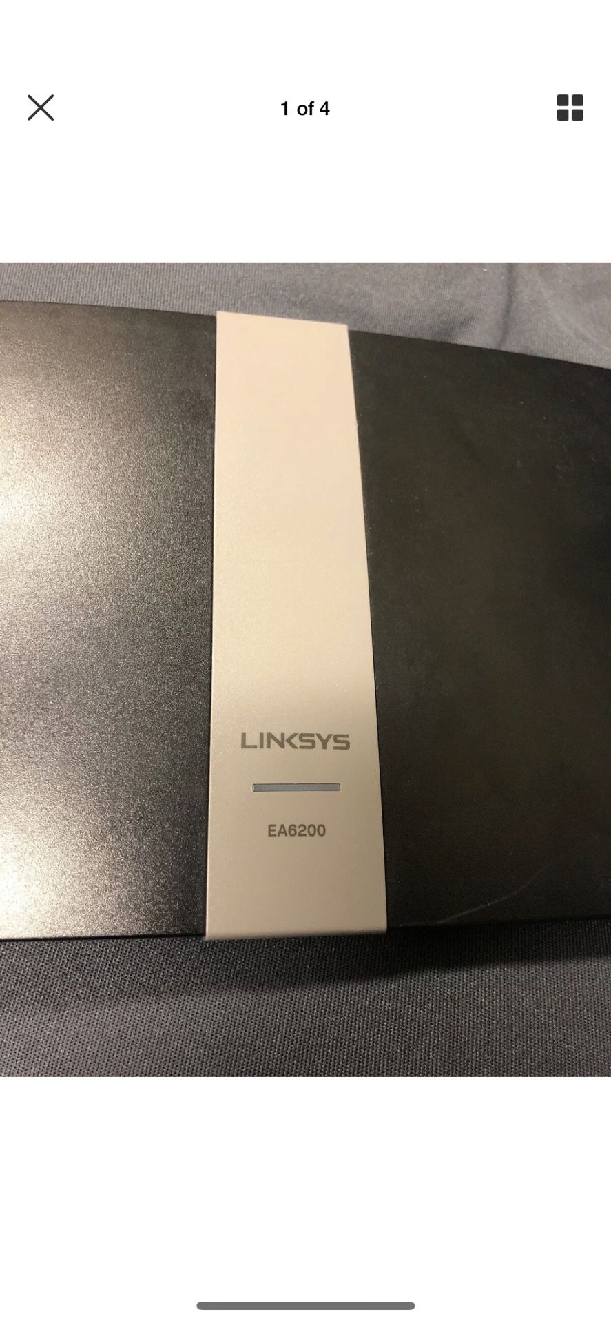Linksys Wireless Router (EA6200) 4 ports