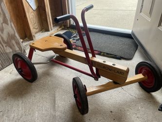 Vintage Radio Flyer Tow-Cart (Push-Pull Rider)