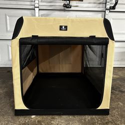 PET Dogs Crate 3-Door Kennel, Collapsible Portable
