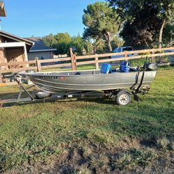 14 Ft. Alum. Boats, 20 hp. Murcury Outboard