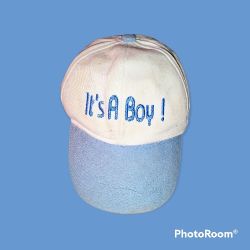 Toddlers It's A Boy Baseball Cap  One Size