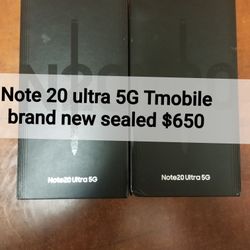 Samsung NOTE 20 ULTRA 5G TMOBILE BRAND NEW SEALED 