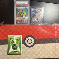 Pokemon Stamp Box And Other Cards READ DESCRIPTION