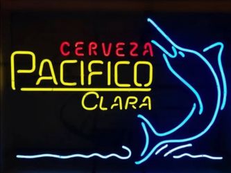 Cerveza Pacifico Clara Beer 24"x20" Neon Light Sign