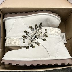 Bearpaw Marie Winter White Women Size 10 Boots
