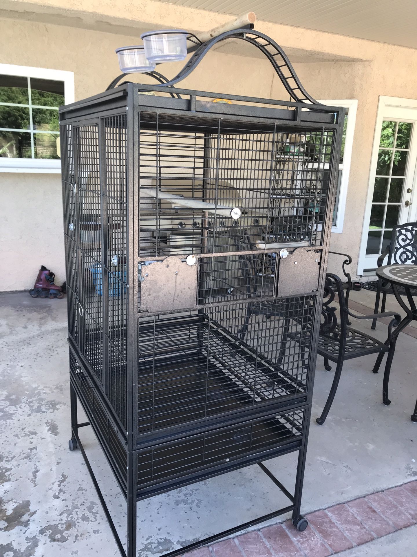 African Grey Bird Cage