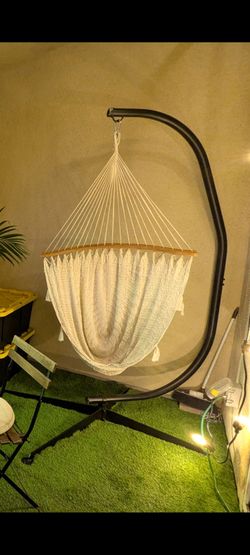 Heavy duty hammock chair stand